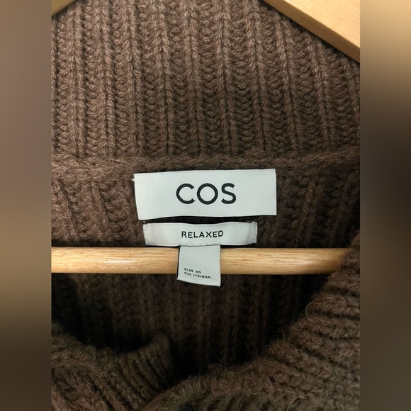 COS Alpaca-Blend Ribbed Cardigan - Picture 4 of 4